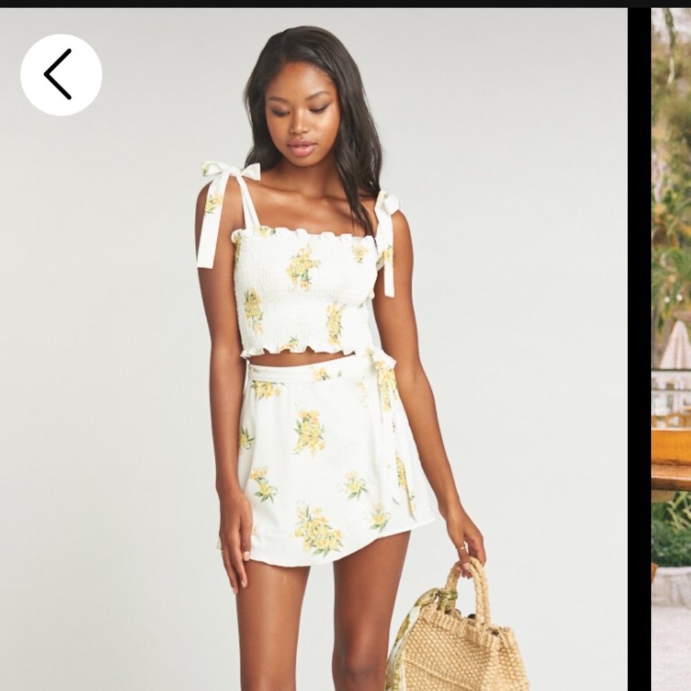 Show Me Your MuMu cropped top and skort